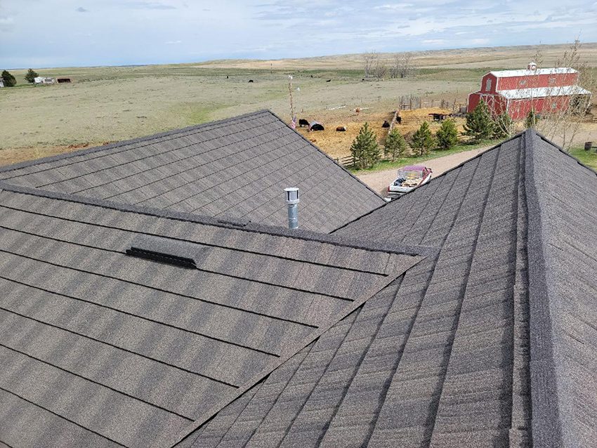 Northern-plains home with WeatherLok roof