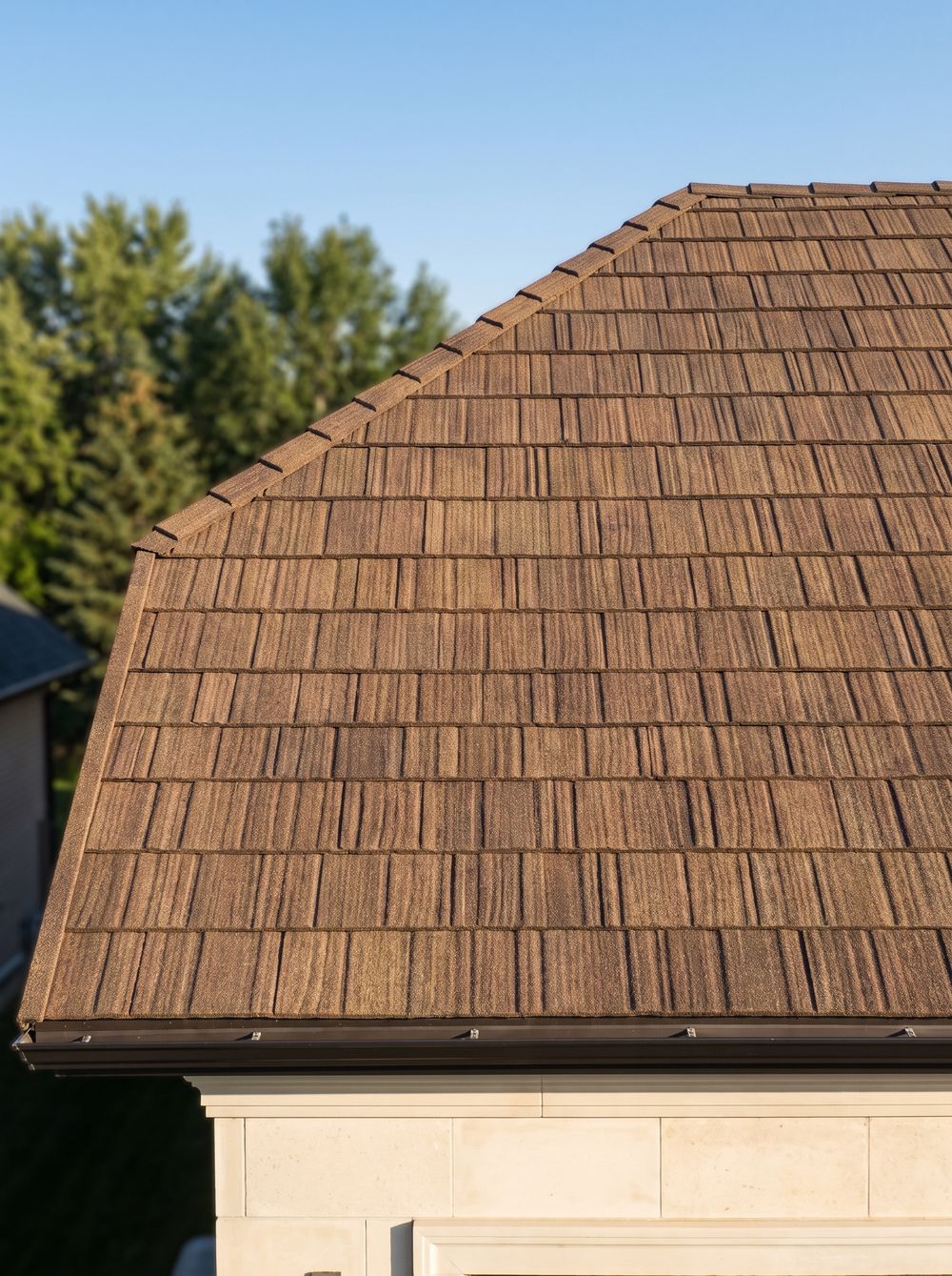 Weatherwood Shingle on a real home roof